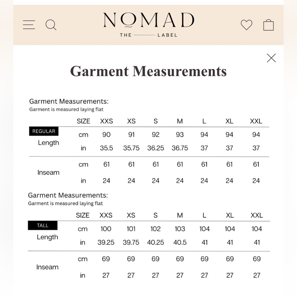 NWT. Nomad The Label Linen Pants in Flax. Size 2 - Picture 7 of 9